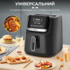 Аерогриль-фритюрниця SOKANY SK-10007 на 6,5 л з таймером та терморегулятором, чорний