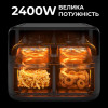 Аерогриль-фритюрниця SK10008 на 10 л сенсорно-механічна, чорний