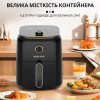 Аерогриль-фритюрниця SOKANY SK-10026 на 4,5 л з механічним керуванням, чорний