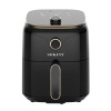Аерогриль-фритюрниця SOKANY SK-10026 на 4,5 л з механічним керуванням, чорний