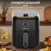 Аерогриль-фритюрниця SOKANY SK-10026 на 4,5 л з механічним керуванням, чорний