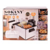 Фритюрниця професійна SOKANY WJ-801 на 5 л із захистом від перегріву