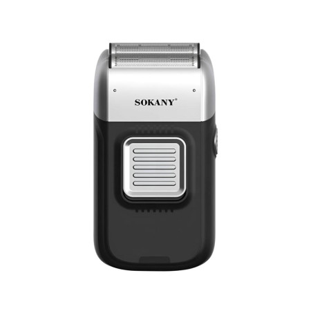 Електробритва-шейвер SOKANY SK-385 чоловіча професійна для сухого гоління, срібло
