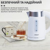 Електрочайник Sokany SK-0808W дисковий 1 л, білий