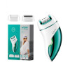 Епілятор жіночий VGR V-731 акумуляторний 3 в 1, зелений