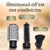 Фен-стайлер для волосся Gemei GM-4828 з трьома насадками, помаранчевий