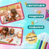 Фотоапарат дитячий моментального друку Єдиноріг для фото і відео FullHD, рожевий