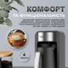 Електрична турка для кави Sokany SK-0137 250 мл, чорний з хромом