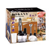Кухонний комбайн Sokany SM-5011-8 багатофункціональний, чорний