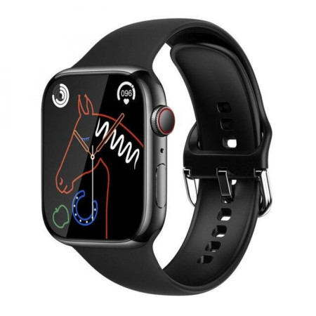 Смарт-годинник Smart Watch 8 series Pro Max з бездротовою зарядкою, чорний