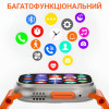 Смарт-годинник SmartX8 Ultra з функцією дзвінка, помаранчевий