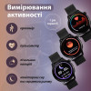 Смарт-годинник жіночий G3 Pro з функцією дзвінка та пульсометром, чорний