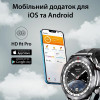 Смарт-годинник SmartX X5Max чоловічий з пульсометром і змінними ремінцями, чорний