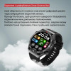 Смарт-годинник SmartX X5Max чоловічий з пульсометром і змінними ремінцями, чорний