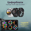 Смарт-годинник чоловічий SmartX GT5 Max з функцією дзвінка та GPS, срібло