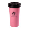 Термочашка Creative Cafe Style 500 мл з ручкою, рожевий
