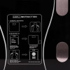 Фітнес-ваги з Bluetooth Scale one до 180 кг із додатком для смартфона, чорний