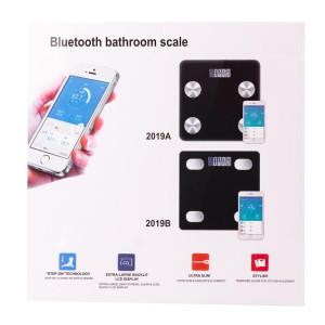 Фітнес-ваги з Bluetooth Scale one до 180 кг з додатком для смартфона, білий. Photo 3