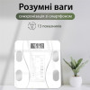 Фітнес-ваги з Bluetooth Scale one до 180 кг з додатком для смартфона, білий