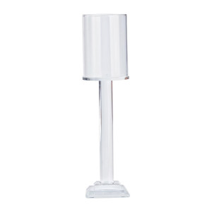 Підсвічник скляний Cylinder 26 см