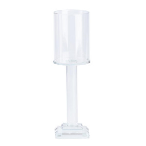 Підсвічник скляний Cylinder 23 см. Photo 2