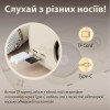 Портативна колонка з мікрофоном Platinum C-20 BT/TF/USB/FM з вологозахистом 5 Вт, бежева