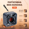 Портативна міні-колонка 5W BT/TF/USB/AUX 5 Вт, синя