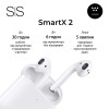 Бездротові Bluetooth-навушники SmartX 2 Luxury вкладиші, білі
