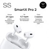 Бездротові Bluetooth-навушники SmartX Pro 2 Luxury вакуумні, білі