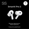 Бездротові Bluetooth-навушники SmartX Pro 2 Luxury вакуумні, білі