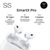 Бездротові Bluetooth-навушники SmartX Pro Luxury вакуумні, білі