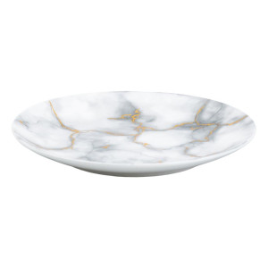 Столовий сервіз на 6 персон керамічний Marble, сірий. Photo 3