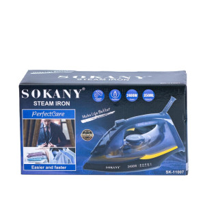 Праска SOKANY SK-11007 із системою самоочищення, синій. Photo 2