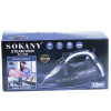 Праска SOKANY SK-11029 з титановою підошвою, темно-синій