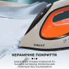 Праска з паровою станцією SOKANY SK-YD-2128 з керамічною підошвою, чорна