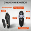 Пульт для презентацій R2 з лазерною указкою та радіусом дії 10 м, чорний