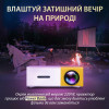 Портативний проектор для дому та офісу HD Led з динаміком, жовтий