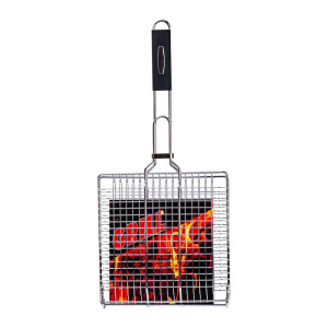 Решітка для гриля та барбекю Grill плоска 24*24 см. Photo 2