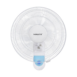 Вентилятор настінний SOKANY SK-19008 3 швидкості 5 лопатей