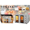Духовка електрична настільна SOKANY SK-10027 об'ємом 50 л, сріблястий