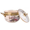 Каструля емальована 3 л зі скляною кришкою Сакура