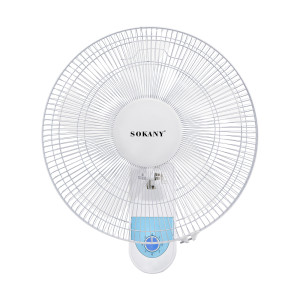 Вентилятор настінний SOKANY SK-19008 3 швидкості 5 лопатей