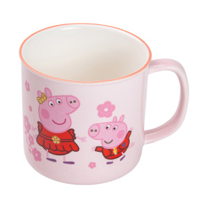 Чашка керамічна Peppa Pig 400 мл, рожевий