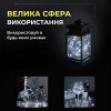 Гірлянда Роса нитка 30 LED довжина 3 м на батарейках зелена, білий