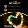 Гірлянда Роса нитка 500 LED довжина 50 м з пультом від мережі зелена, мультиколор