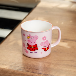 Чашка керамічна Peppa Pig 400 мл, рожевий. Photo 2