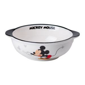 Глибока тарілка Mickey Mouse керамічна 400 мл, білий. Photo 3