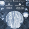 Гірлянда-штора Роса 200 LED розмір 3*2 м, білий
