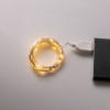 Гірлянда Роса 100 LED довжина 10 м від USB, жовтий