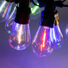 Ретро-гірлянда вулична 10 LED довжина 5 метрів, мультиколор